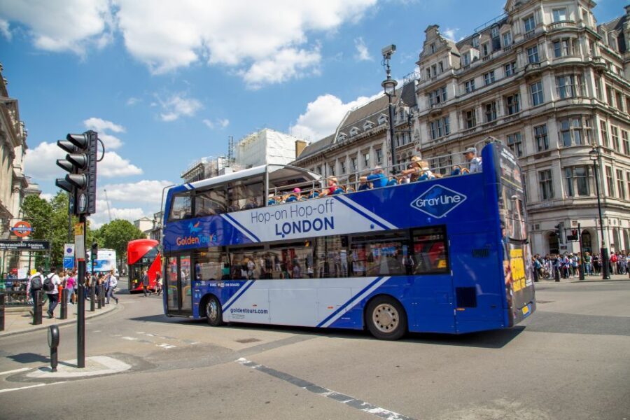 London: Panoramic Open-Top Bus Tour - Buckingham Palace Area: Icon Views From an Open-Top Seat