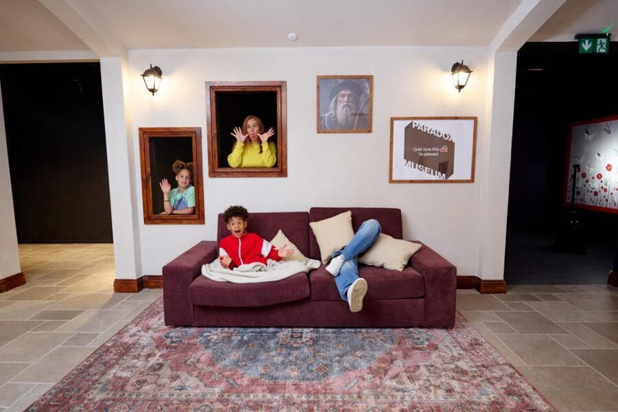 London: Paradox Museum Entry Ticket - The rooms you’ll remember: Camouflage, the Castle tricks, and the Throne moment