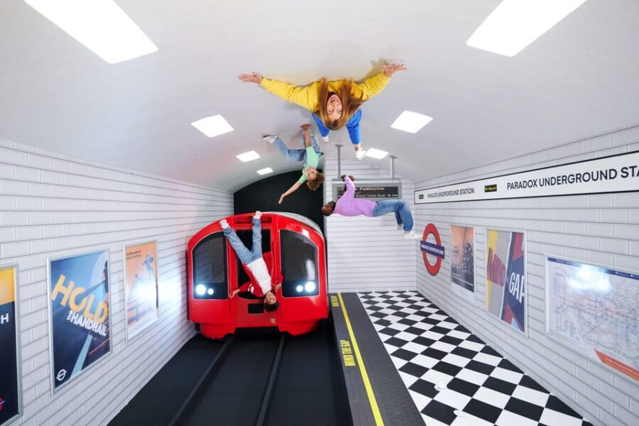 London: Paradox Museum Entry Ticket - Tube-station scenery and gravity-style photo tricks that work on real cameras