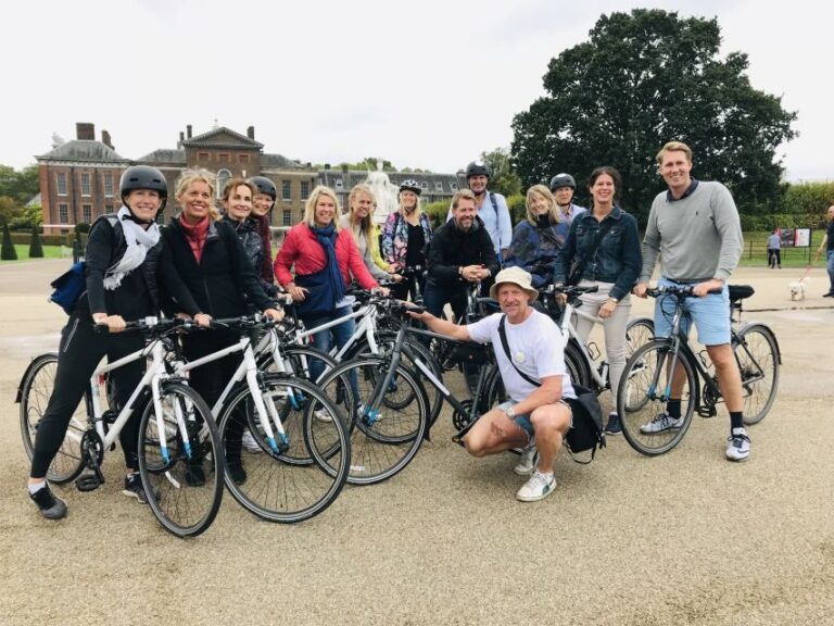 London: Parks and Palaces Guided Morning Bike Tour - Meeting Outside Hilton London Hyde Park and Getting Set Up
