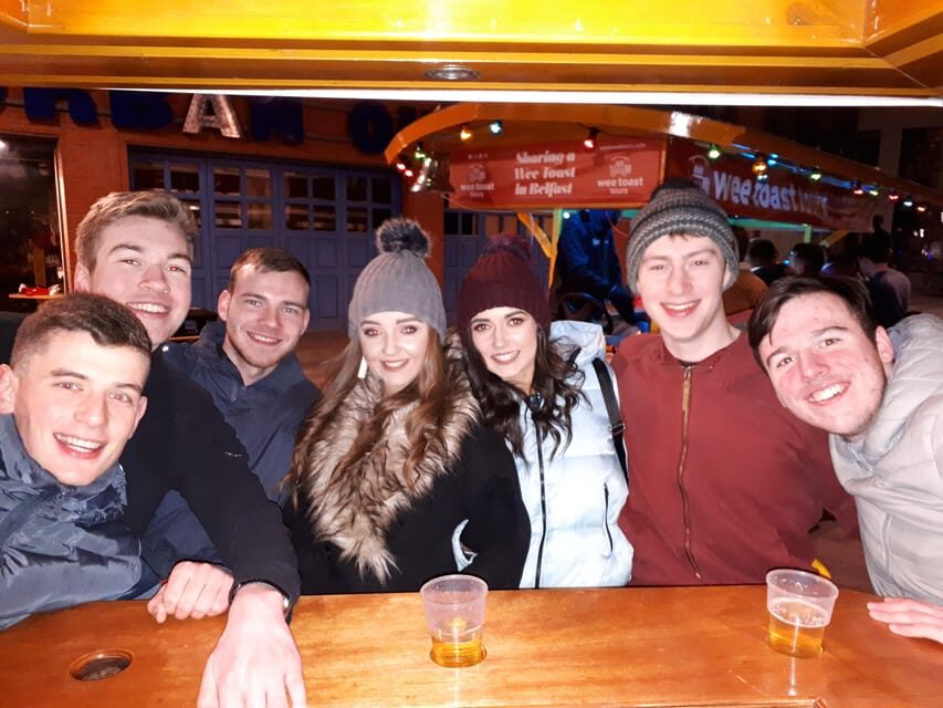 London: Piccadilly and Soho Beer Bike Tour - Rain, holidays, and the night-out vibe