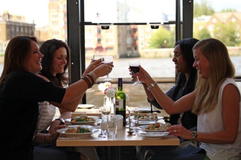 London River Thames Lunch Cruise - The included lunch: what you actually get