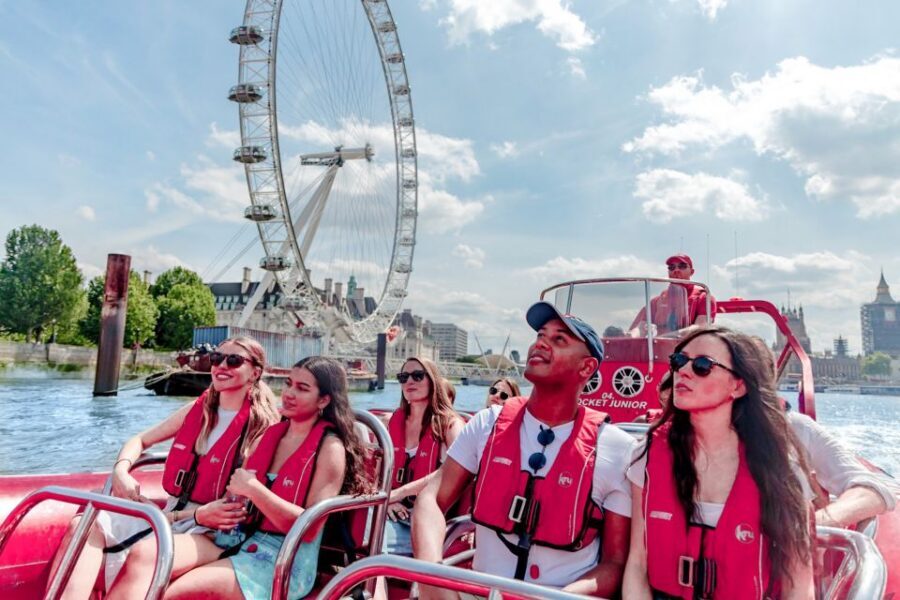 London: River Thames Speed Boat Tour - Key things that make this Thames Rockets tour worth your time