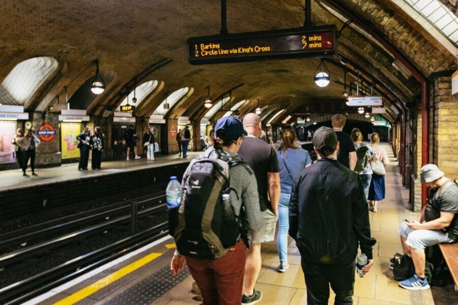London: Secrets of the London Underground Walking Tour - Steam trains, electrified rails, and why tunnels looked the way they did