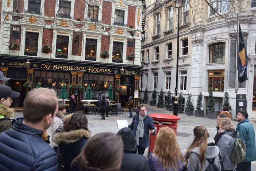 London: Sherlock Holmes-Themed Walking Tour - Your Guide Is the Experience (Not Just a Narrator)