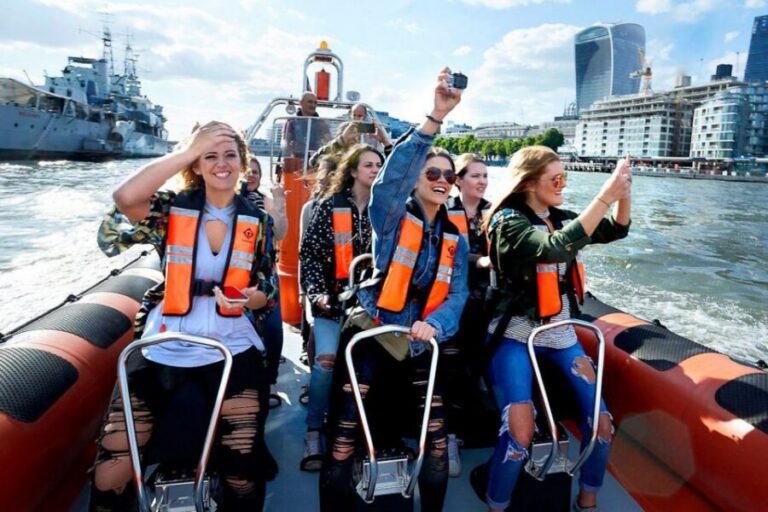 London: Speedboat Tour Through Heart of the City - What the Safety Briefing and Gear Actually Mean