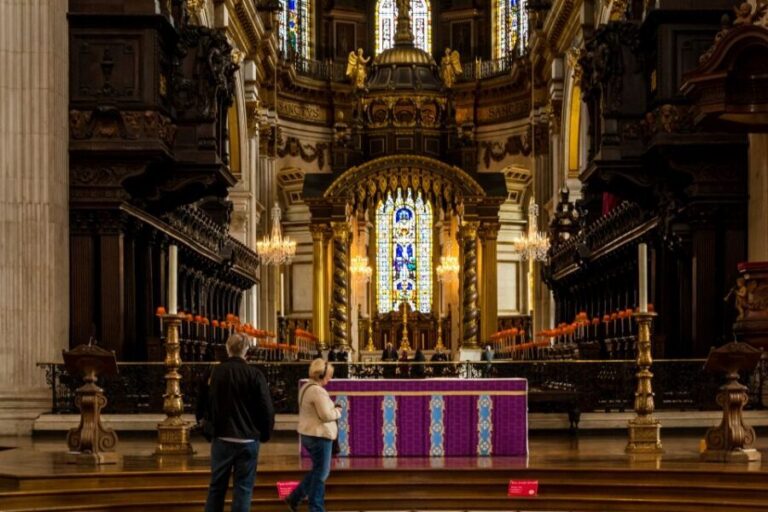 London: St Paul's Cathedral Entry Ticket - Where to Enter: St Paul’s Churchyard and Step-Free Access