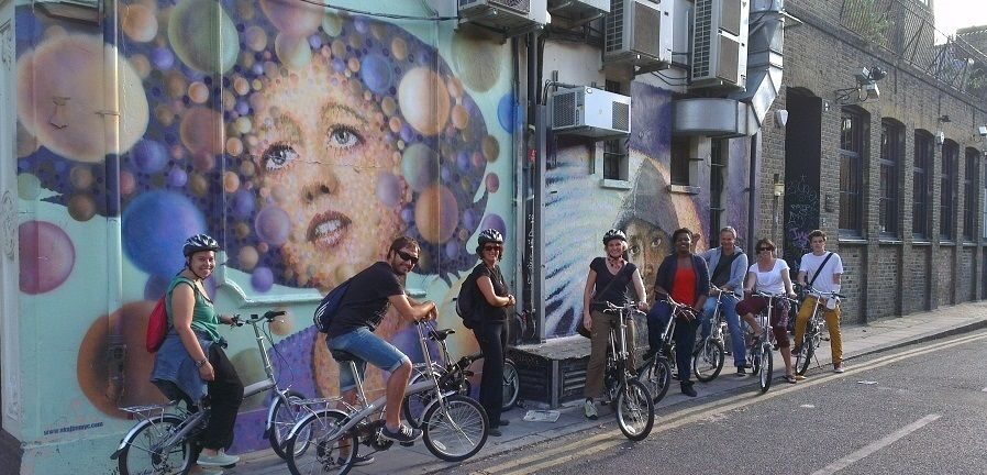 London: Street Art Bike Tour - Meet-up and the first five minutes: getting oriented fast