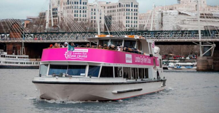 London: Thames River Cruise with Optional London Eye Ticket - Landmark Highlights You’ll Actually Notice From the Water