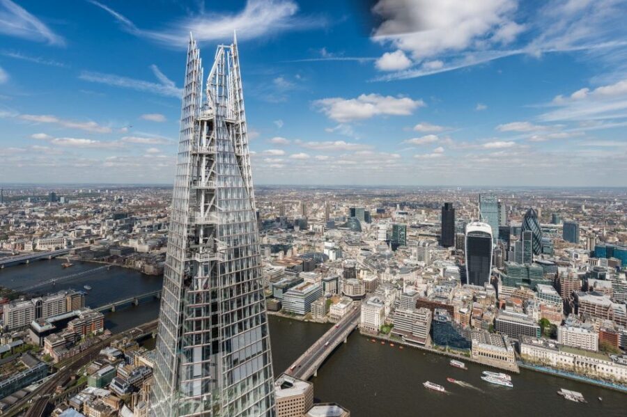 London: The Shard Entry Ticket with Champagne - Climbing to the viewing levels (and when “step outside” matters)