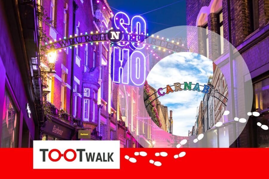 London: Tootbus Christmas Lights Tour incl walking tours - Soho to Oxford Street to Marble Arch: Big Lights, Different Temperatures