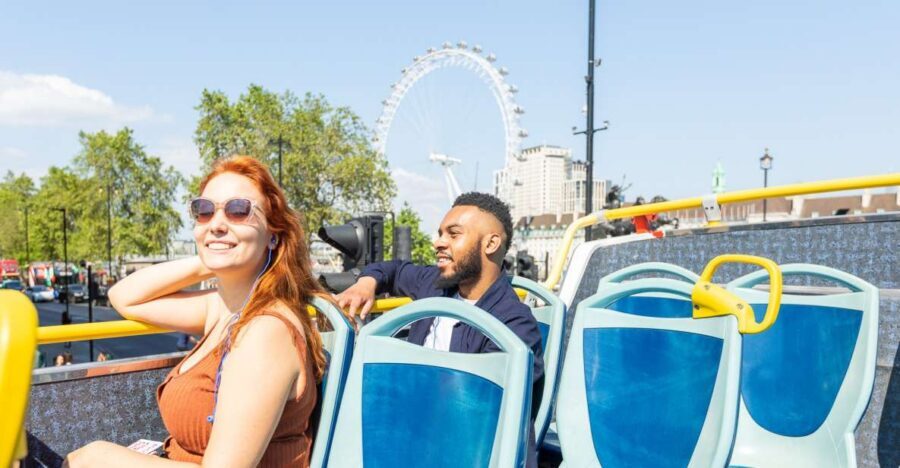 London: Tootbus Hop-on Hop-off with optional River Cruise - Kids audio in English and French: family-friendly pacing