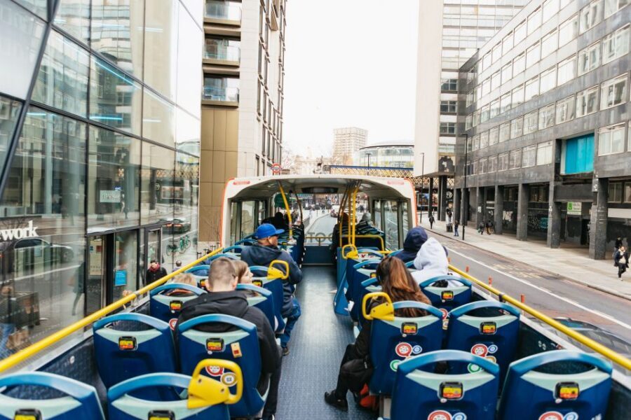 London: Tootbus Must-See Hop-On Hop-Off Bus Tour with Cruise - Four audio-guided walking tours: Soho and Kensington gardens