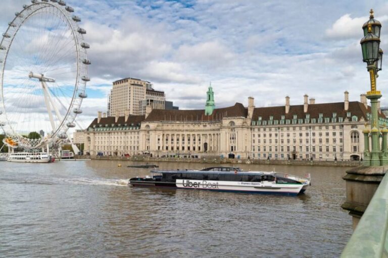 London: Uber Boat 1-Day Hop-On Hop-Off and Cable Car Tickets - Where you’ll board: piers, frequency, and planning your loop