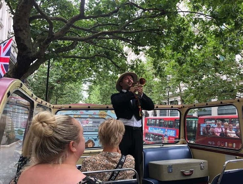 London Vintage Bus Tour: Live Comedy Sightseeing Show - Price and value: is $48.09 worth 75 minutes?