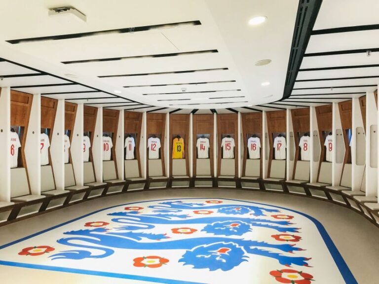 London: Wembley Stadium Guided Tour - Behind-the-scenes access: dressing rooms, press areas, and the tunnel walk