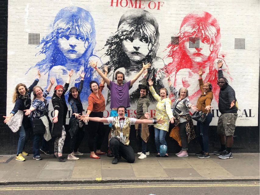 London West End Musical Silent Disco Walking Tour Top 1% - Two Hours Through West End Landmarks: What Happens at Each Stop