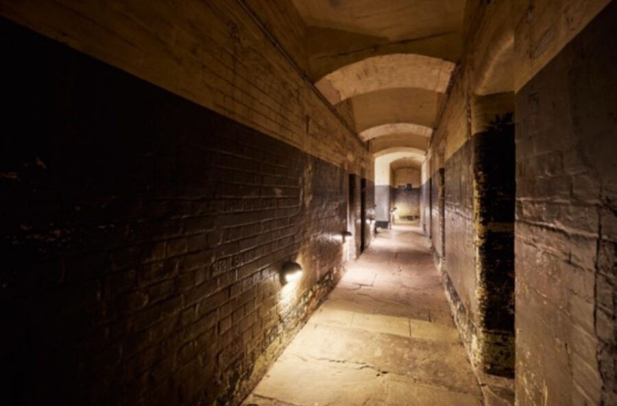 Oxford Castle and Prison: Guided Tour - The Motte-and-Bailey mound and the vaulted Well Chamber