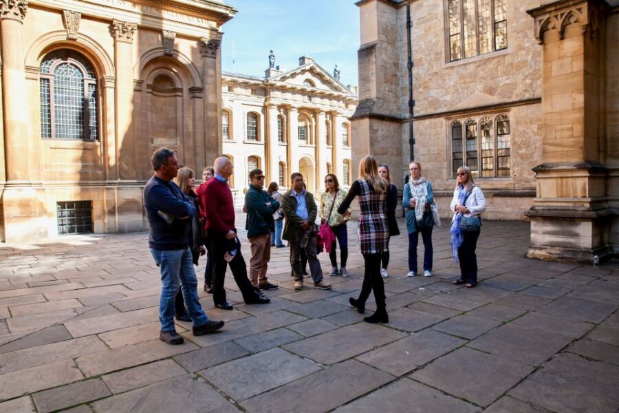 Oxford: Private Walking Tour with University Alumni Guide - Christ Church College and Christ Church Meadow: the timezone oddity