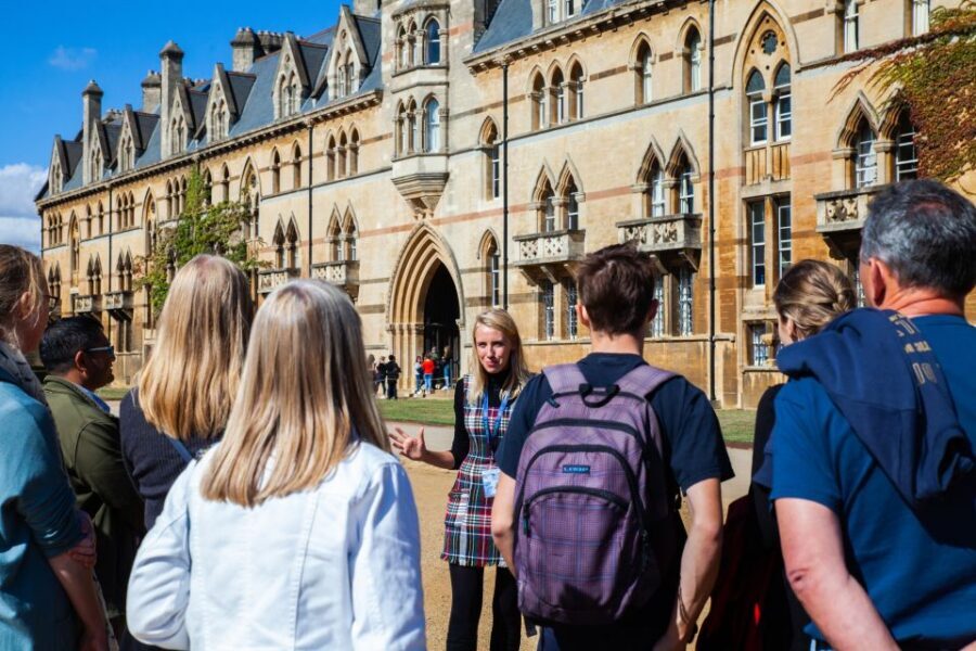 Oxford: University Walking Tour with Christ Church Visit - The college-lawns moment and the tortoise race story