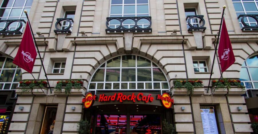 Picadilly Circus: Hard Rock Cafe Set Menu Lunch or Dinner - Timing in London: fitting a set-menu meal into a day