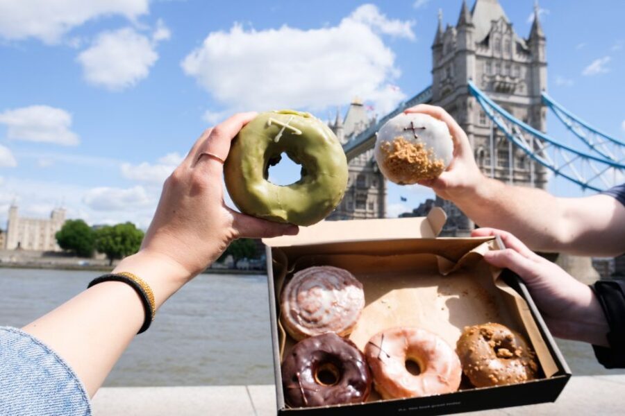 Tea and Doughnuts: Historic Walking Food Tour of Southwark - Borough High Street walking: history talk without losing the snack flow