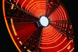 The Chimney Lift at Battersea Power Station - Entering Turbine Hall A and getting your bearings