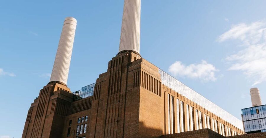 The Chimney Lift at Battersea Power Station - The interactive energy rooms: touch, count, and watch it respond