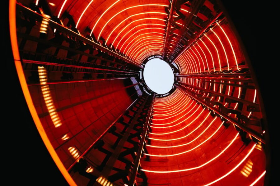 The Chimney Lift at Battersea Power Station - Entering Turbine Hall A and getting your bearings