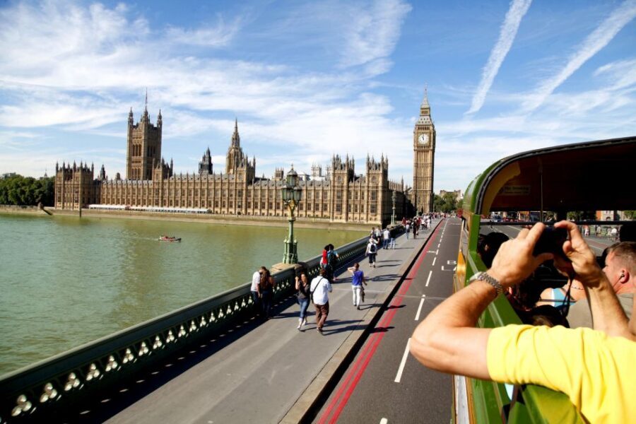 Vintage Double Decker Bus Tour & Thames River Cruise - Time, price, and real value at $83 per person