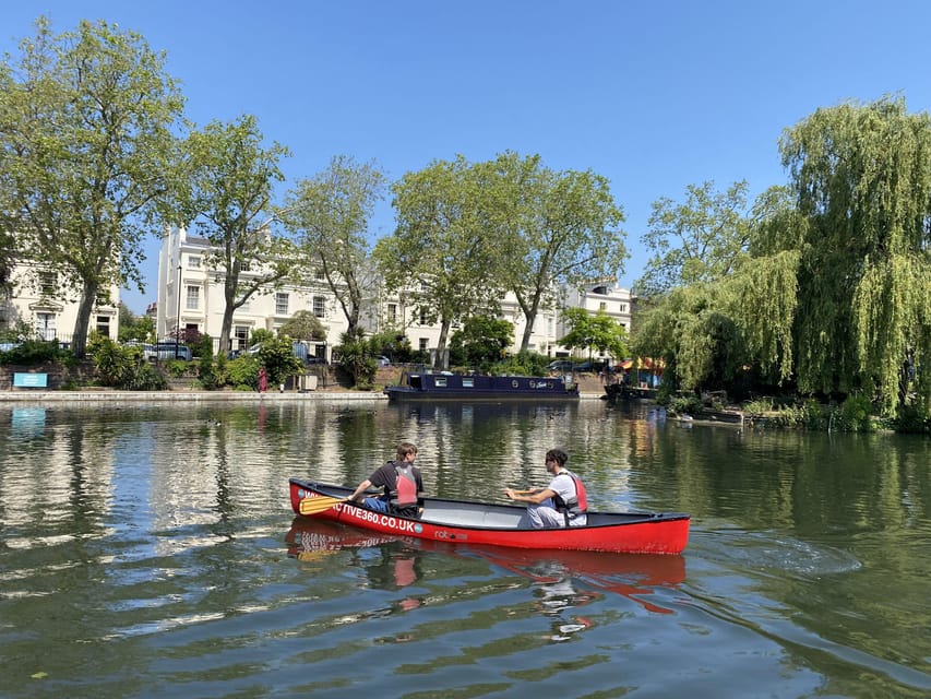 2 seater Canoe Rental in Ladbroke Grove - Canalside Basin Launch: What the First Minutes Feel Like