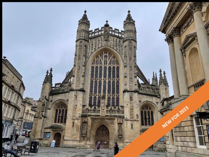 Bath: Walking Tour of Bath and Guided Tour of Bath Abbey - Pump Room, Queen Square, and the Hot Springs: the Bath idea explained