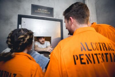 Brighton: Alcotraz Immersive Prison Cocktail Experience - The Smuggling Game: Passing the Guards Without Getting Caught