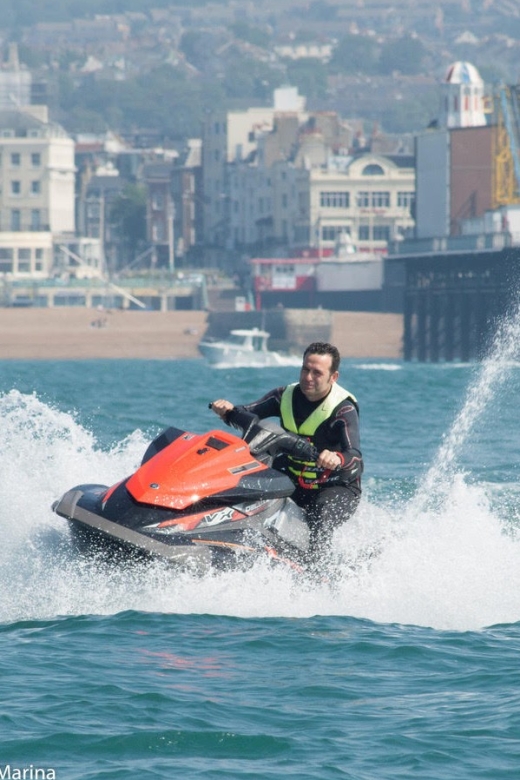 Brighton: Jetski Ride - Getting to the water: Pontoon 6 at Brighton Marina
