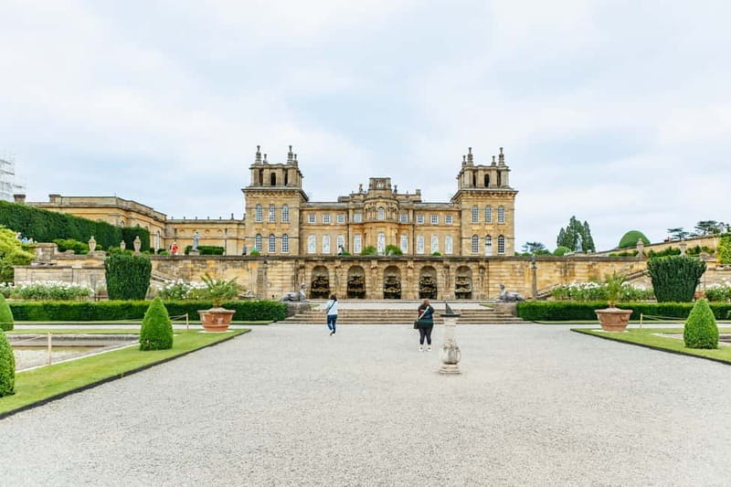 From London: Cotswolds, Blenheim Palace & Downtown Abbey - Blenheim Palace: state rooms first, then gardens for the long views