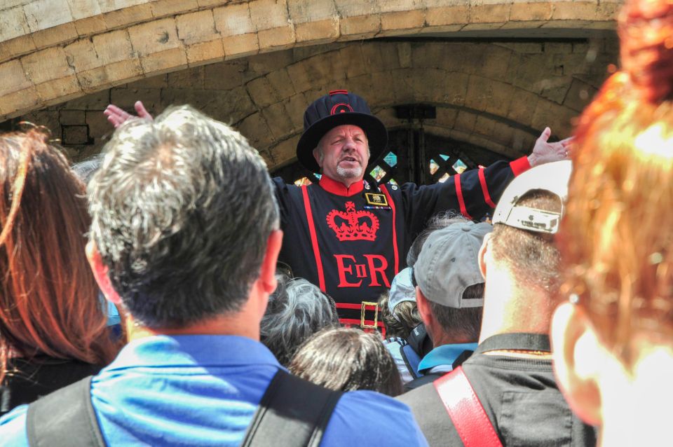 Full-Day London Experience: Tower, St. Pauls, Cruise & Guard - Tower of London: White Tower time, Crown Jewels viewing, and guided context