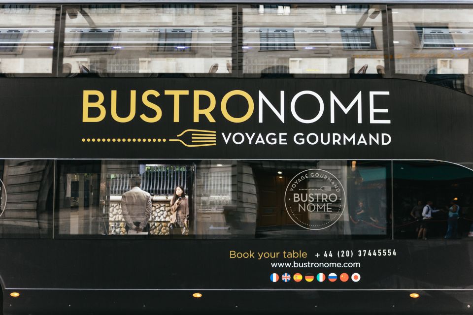 London: 6-Course Gourmet Dinner on a Luxury Coach - FAQ