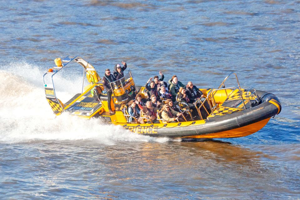 London: 70-Minute Thames Barrier Speedboat Tour - Onboard comfort and safety: lifejackets, ponchos, and the music factor