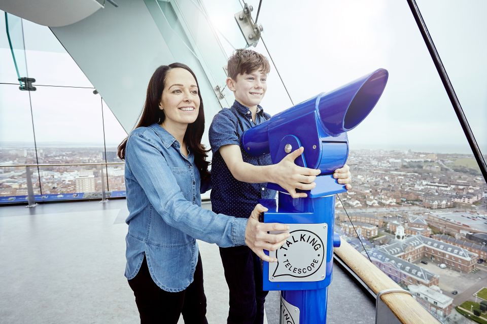Portsmouth: Spinnaker Tower Ticket - Sky Garden at 110 Meters: Open Air Views Without the Pressure