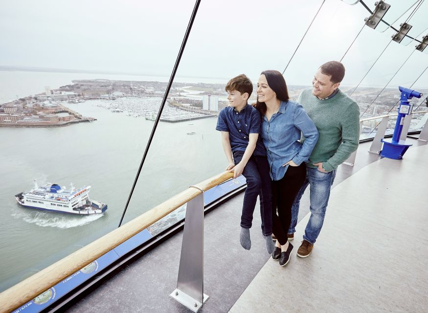 Portsmouth: Spinnaker Tower Ticket - Getting Up: Lift, Viewing Levels, and What the Route Feels Like